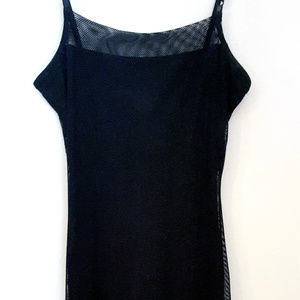 Misdemeanor Gothic Black Fishnet Dress